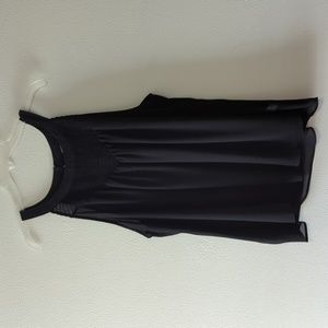 Torrid Size 2 Black Flowy Tank Top